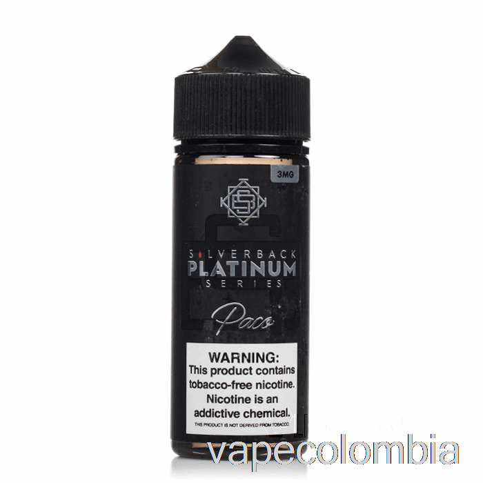 Kit Vape Completo Paco - Silverback Platinum Series - 120ml 0mg